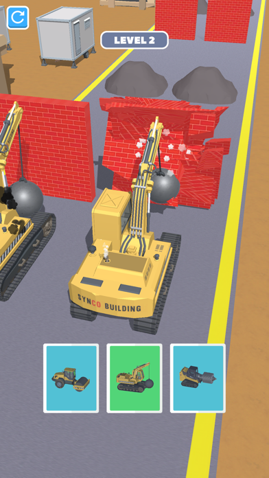 Bulldozer Race 3D Screenshots