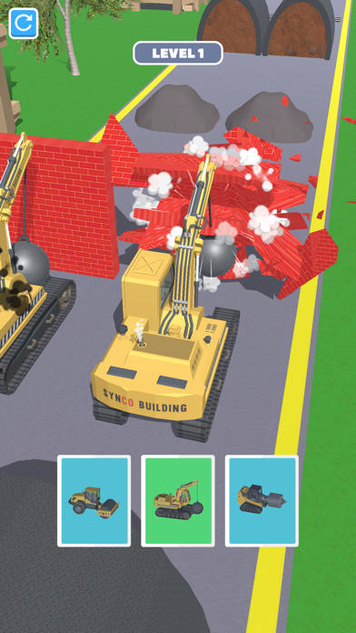 Bulldozer Race 3D Screenshots