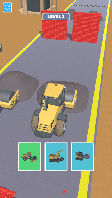 Bulldozer Race 3D Screenshots