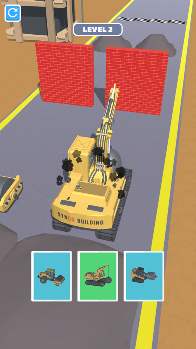 Bulldozer Race 3D Screenshots