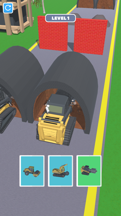 Bulldozer Race 3D Screenshots