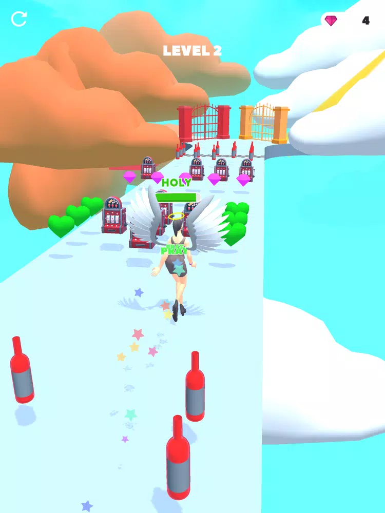Heavens Run 3D iPad  Screenshots