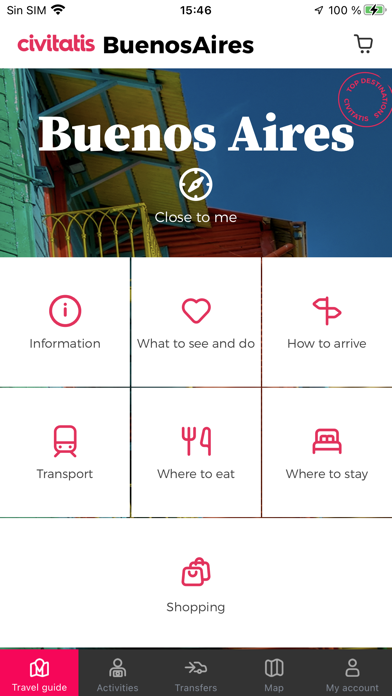 Screenshot di Buenos Aires Guide Civitatis