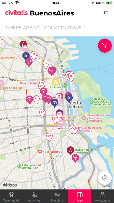 Screenshot di Buenos Aires Guide Civitatis