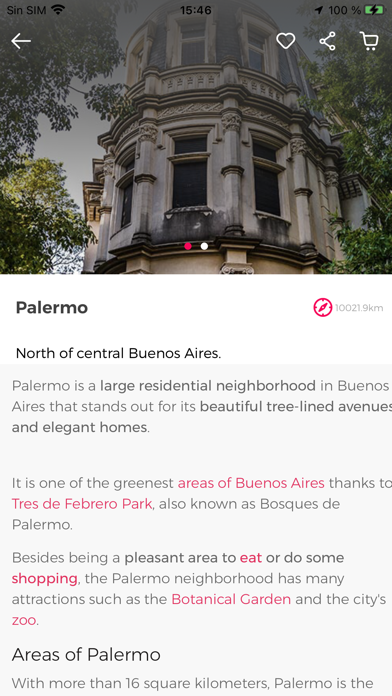 Screenshot di Buenos Aires Guide Civitatis