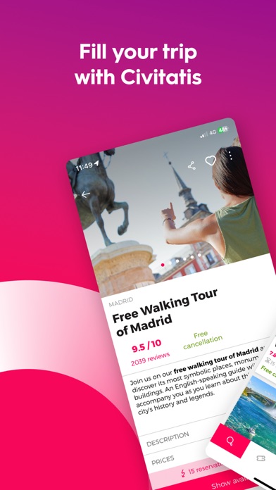 Civitatis: Fill your trip! Ekran Görüntüleri