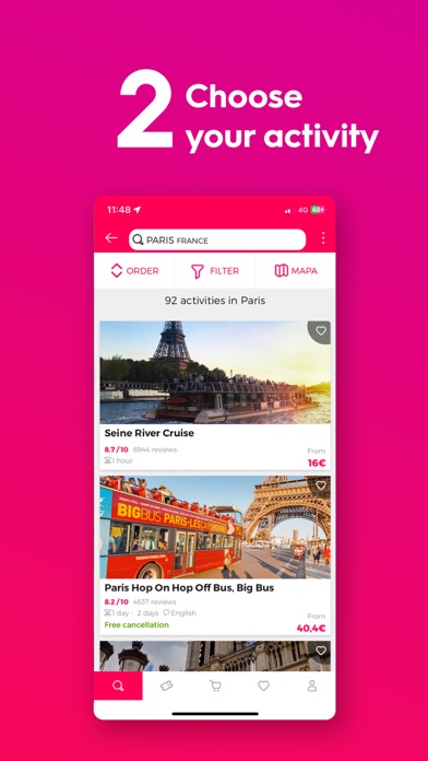 Civitatis: Fill your trip! Ekran Görüntüleri