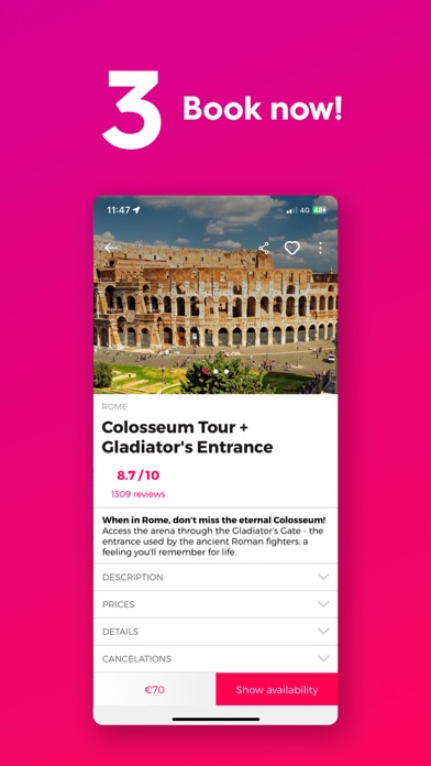 Civitatis: Fill your trip! Ekran Görüntüleri
