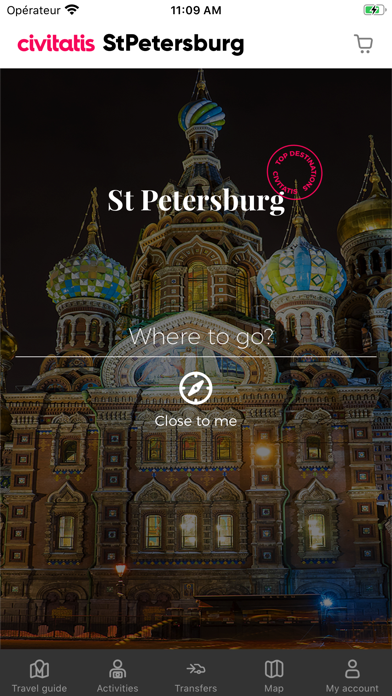 Tangkapan skrin St Petersburg Guide Civitatis