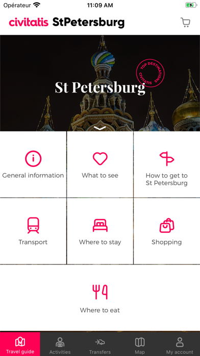 Tangkapan skrin St Petersburg Guide Civitatis