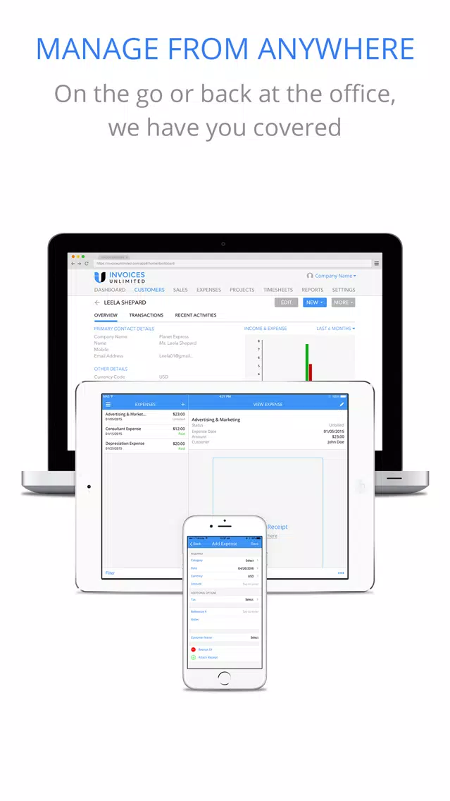 Invoice Maker Invoices Unltd Screenshots