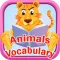 Animals Vocab Alphabet Flashcards for Preschool