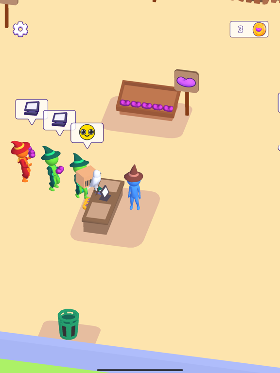 Magic Mart Idle iPad Screenshots