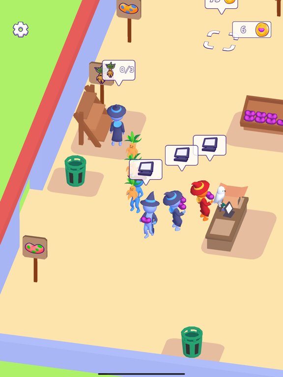 Magic Mart Idle iPad Screenshots