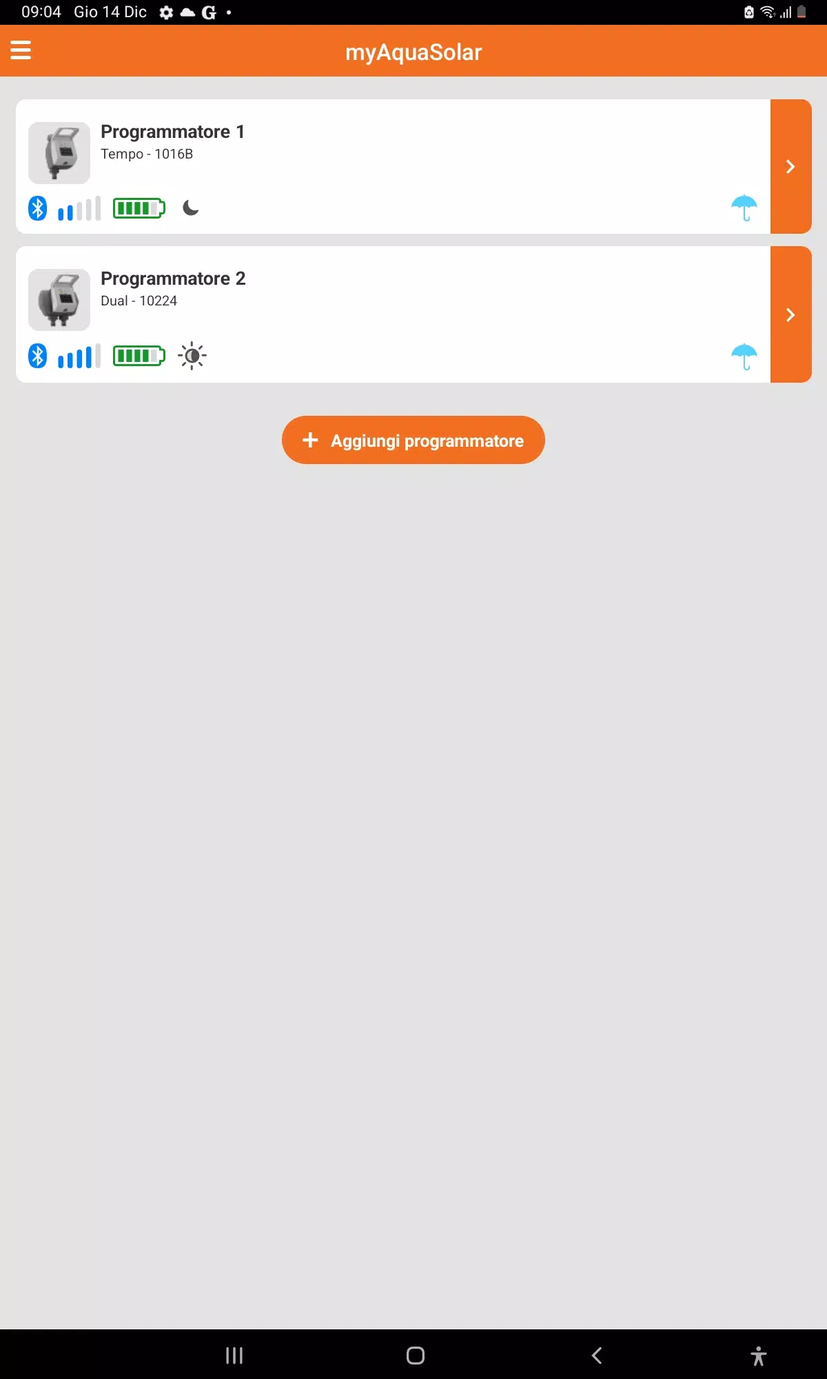 myAquaSolar Screenshots