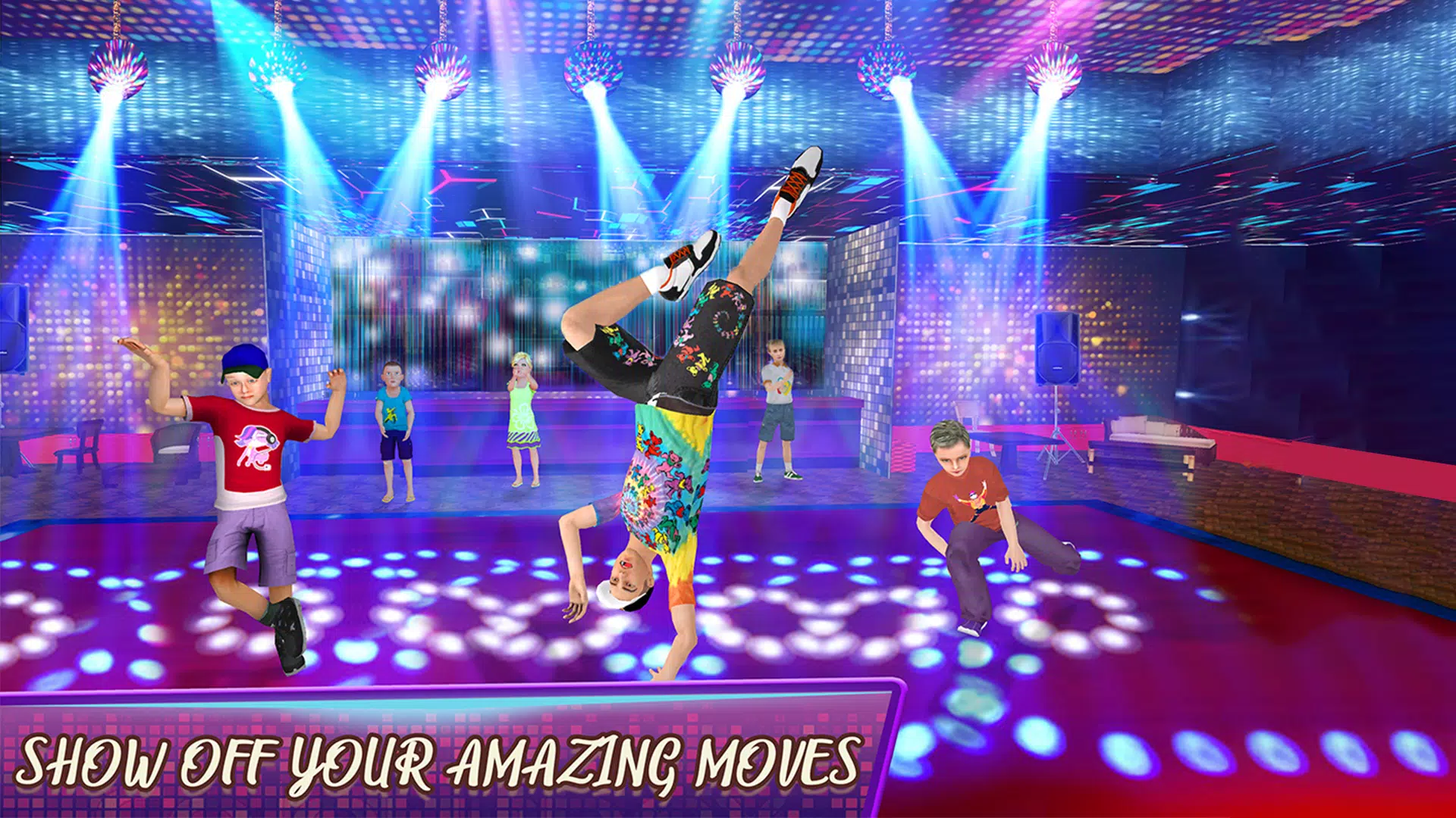 Kids Dance Game Battle Floss Screenshots