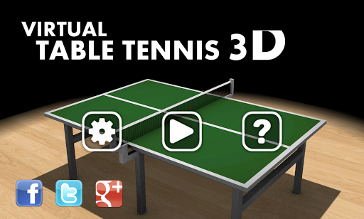 Virtual Table Tennis 3D Screenshots