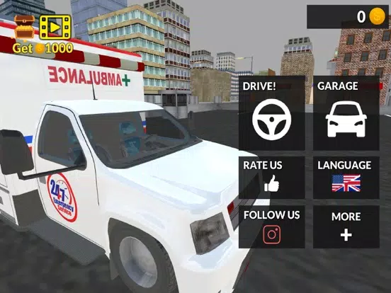 American Ambulance Driving iPad Screenshots