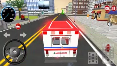 American Ambulance Driving Screenshots