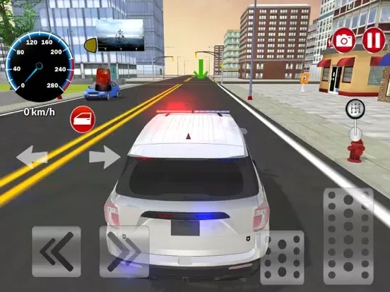 American Police Car Driving iPad Screenshots