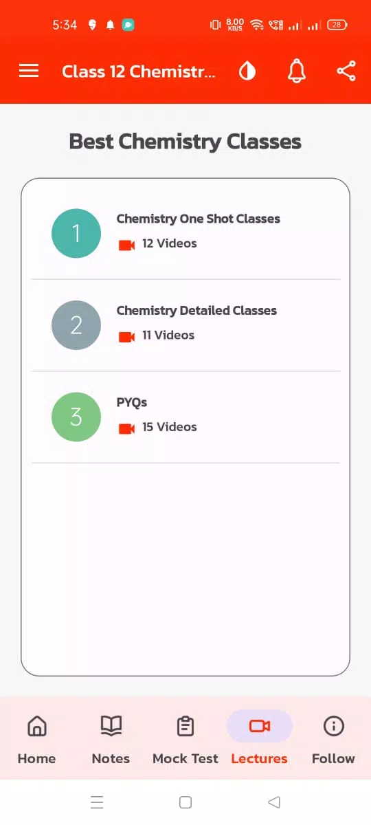 Class 12 Chemistry Notes Ekran Görüntüleri