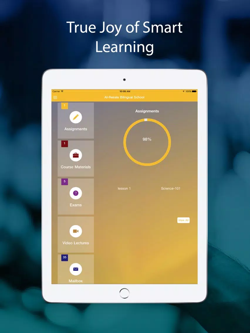 Al-Resala Bilingual School iPad Screenshots