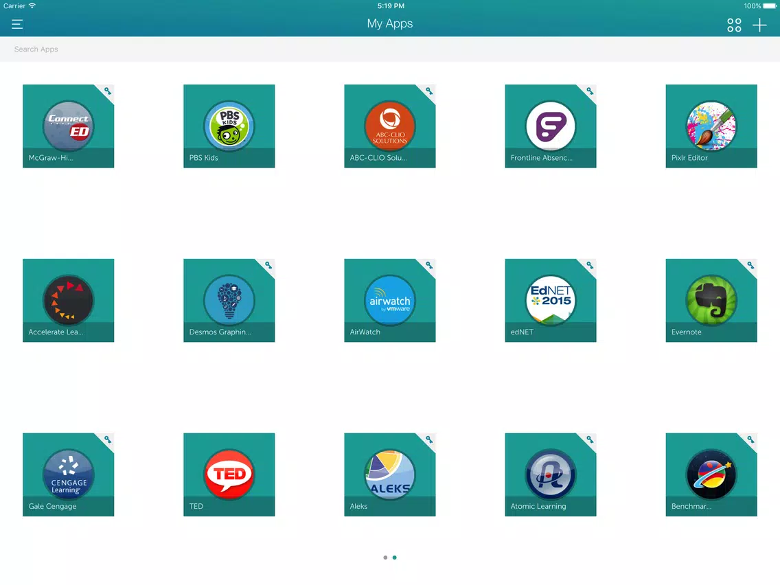 South Lewis Classlink iPad Screenshots