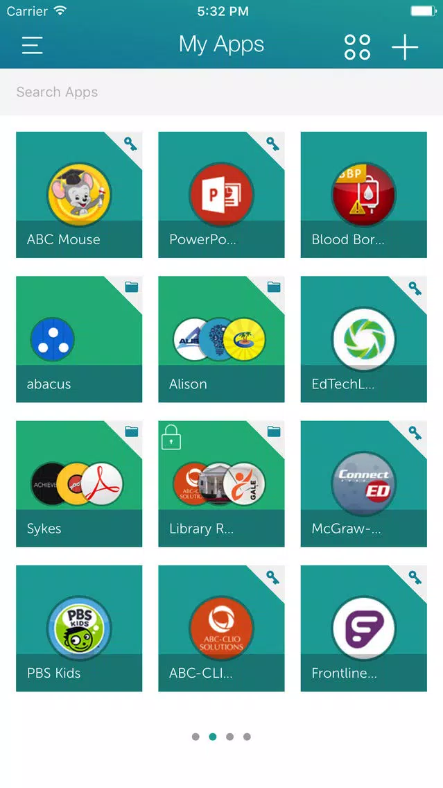 SJCSD Launchpad Screenshots