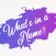 what's in a_name