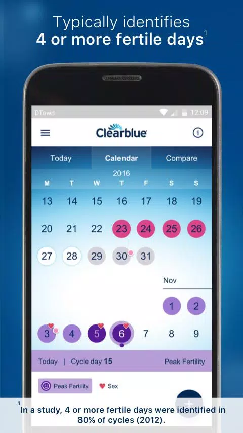 Clearblue Connected Screenshots