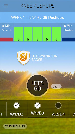 100 pushups: 0 to 100 push ups Screenshots