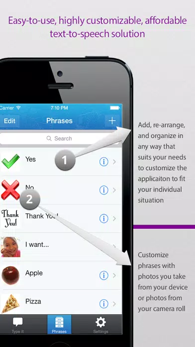 urVoice AAC – Text to speech with type and talk Screenshots