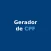 Gerador de CPF aleatório