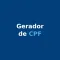 Gerador de CPF aleatório