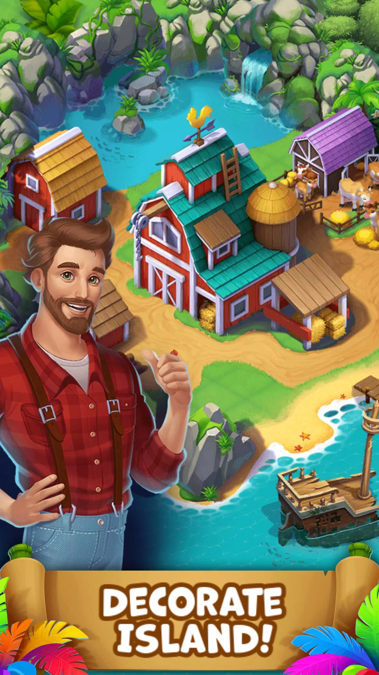 Tropical Merge Screenshots