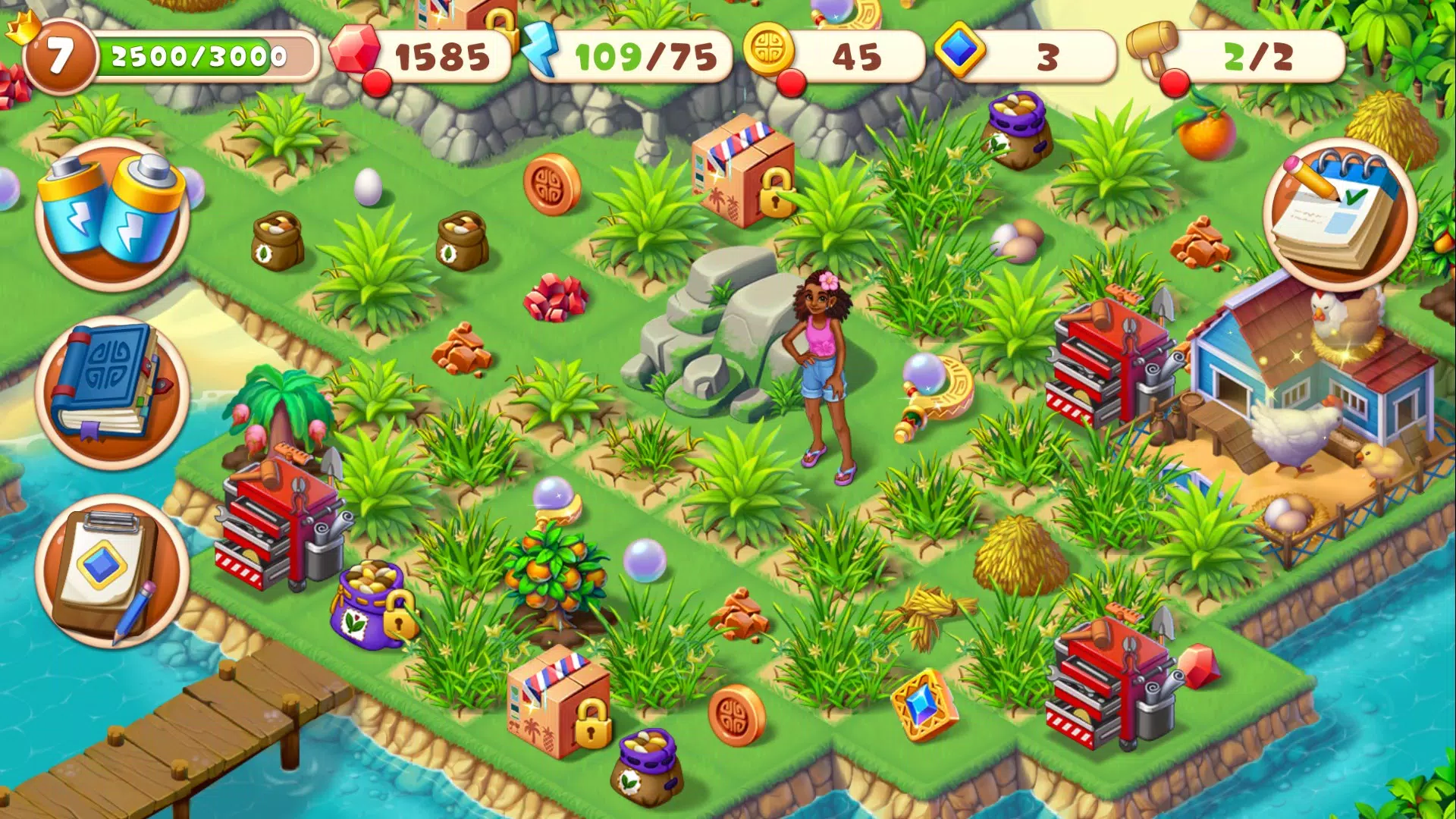 Tropical Merge Screenshots
