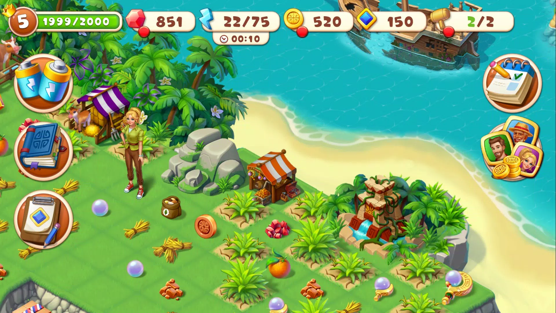 Tropical Merge Screenshots