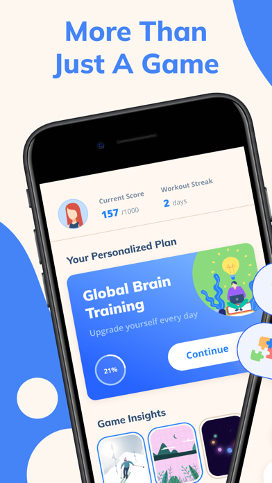 CleverMe: Brain training games Screenshots