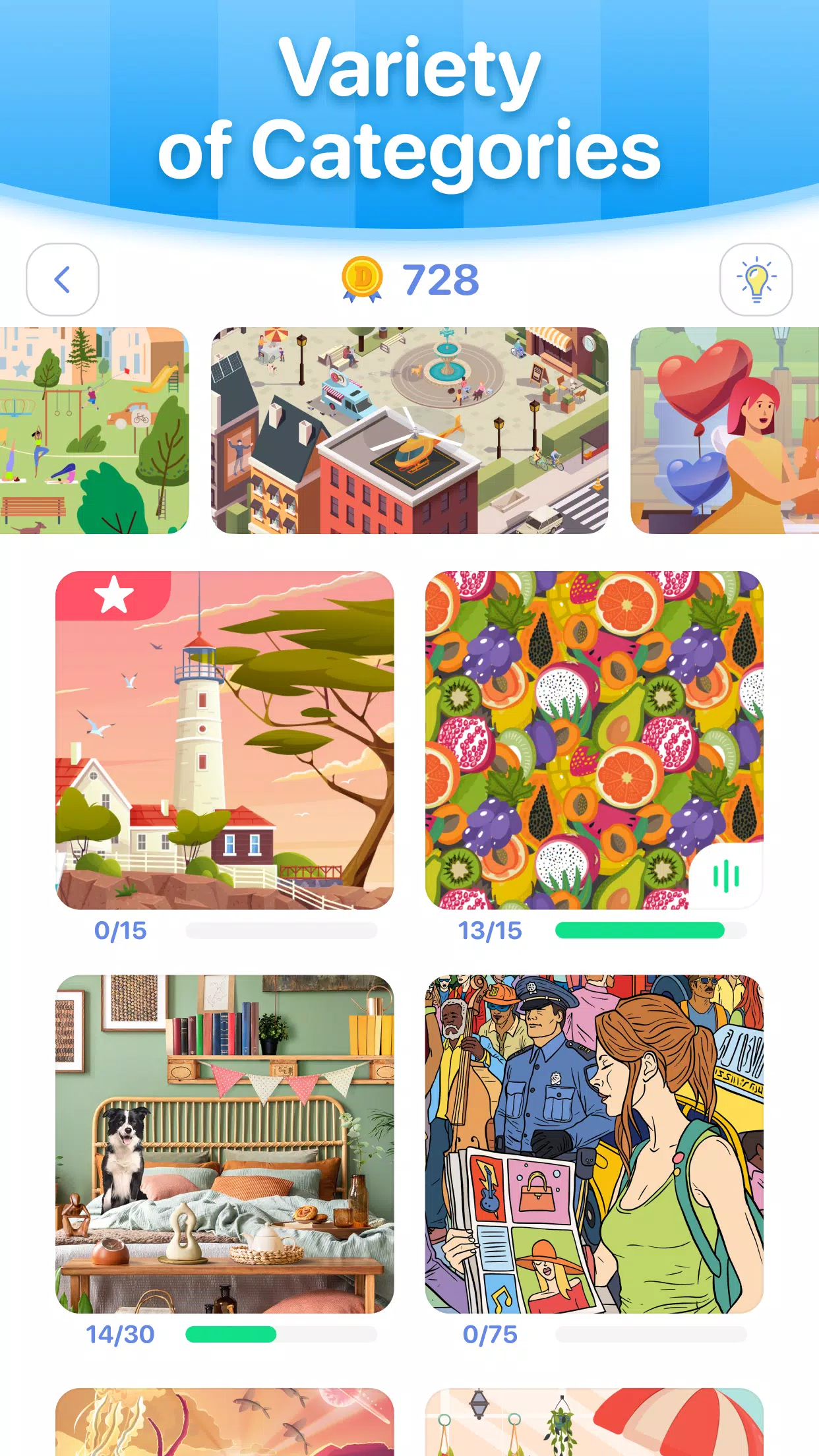 Difland・find the difference Screenshots