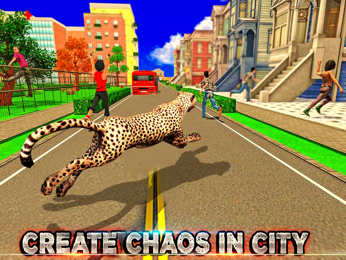 The Wild Cheetah Simulator 3D iPad  Screenshots