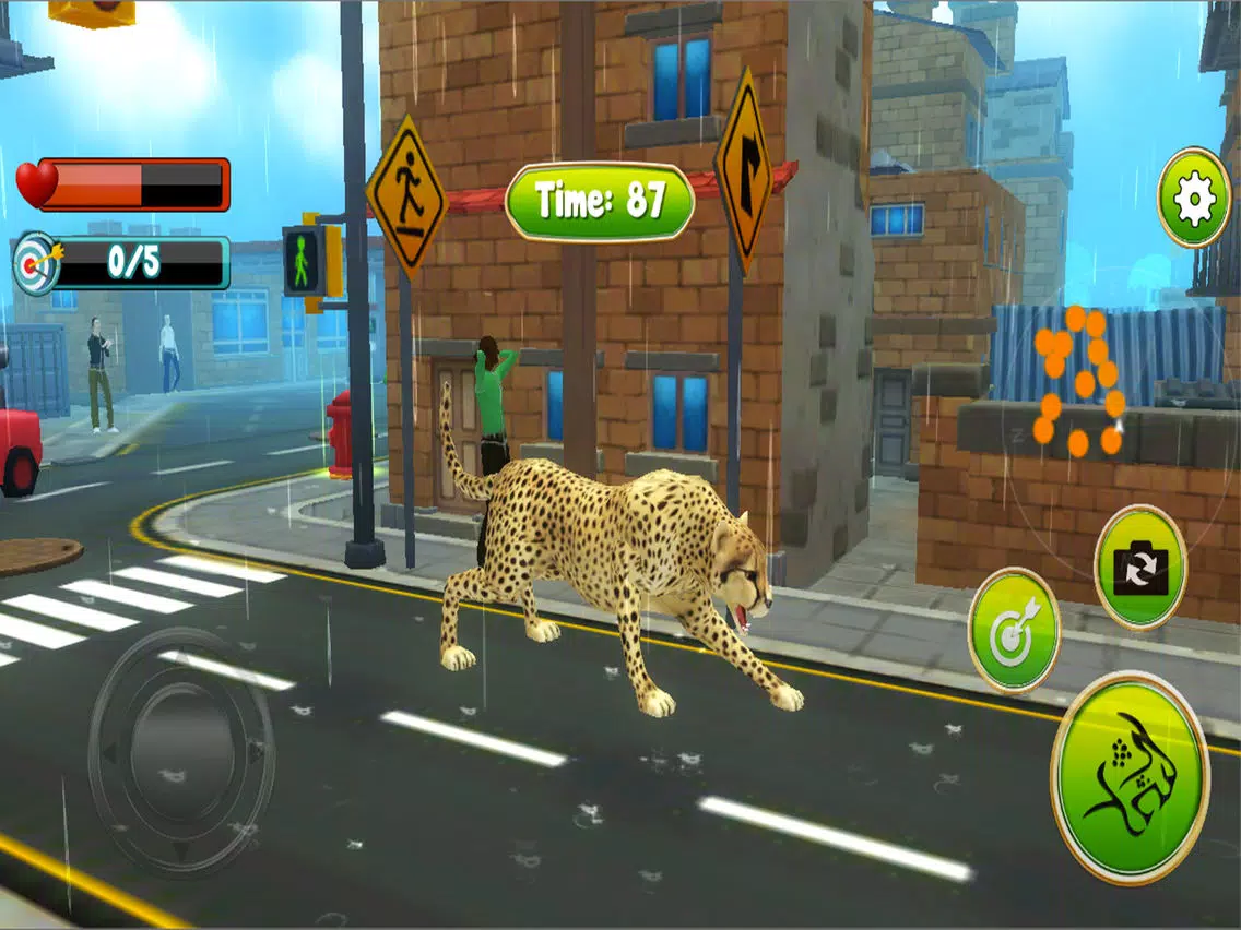 The Wild Cheetah Simulator 3D iPad  Screenshots