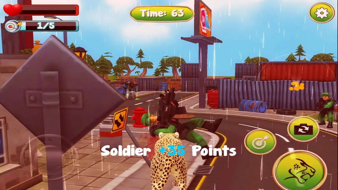 The Wild Cheetah Simulator 3D Screenshots