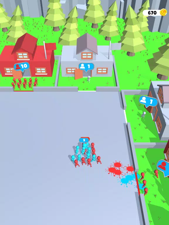 Tangkapan layar Gang Fight 3D iPad 