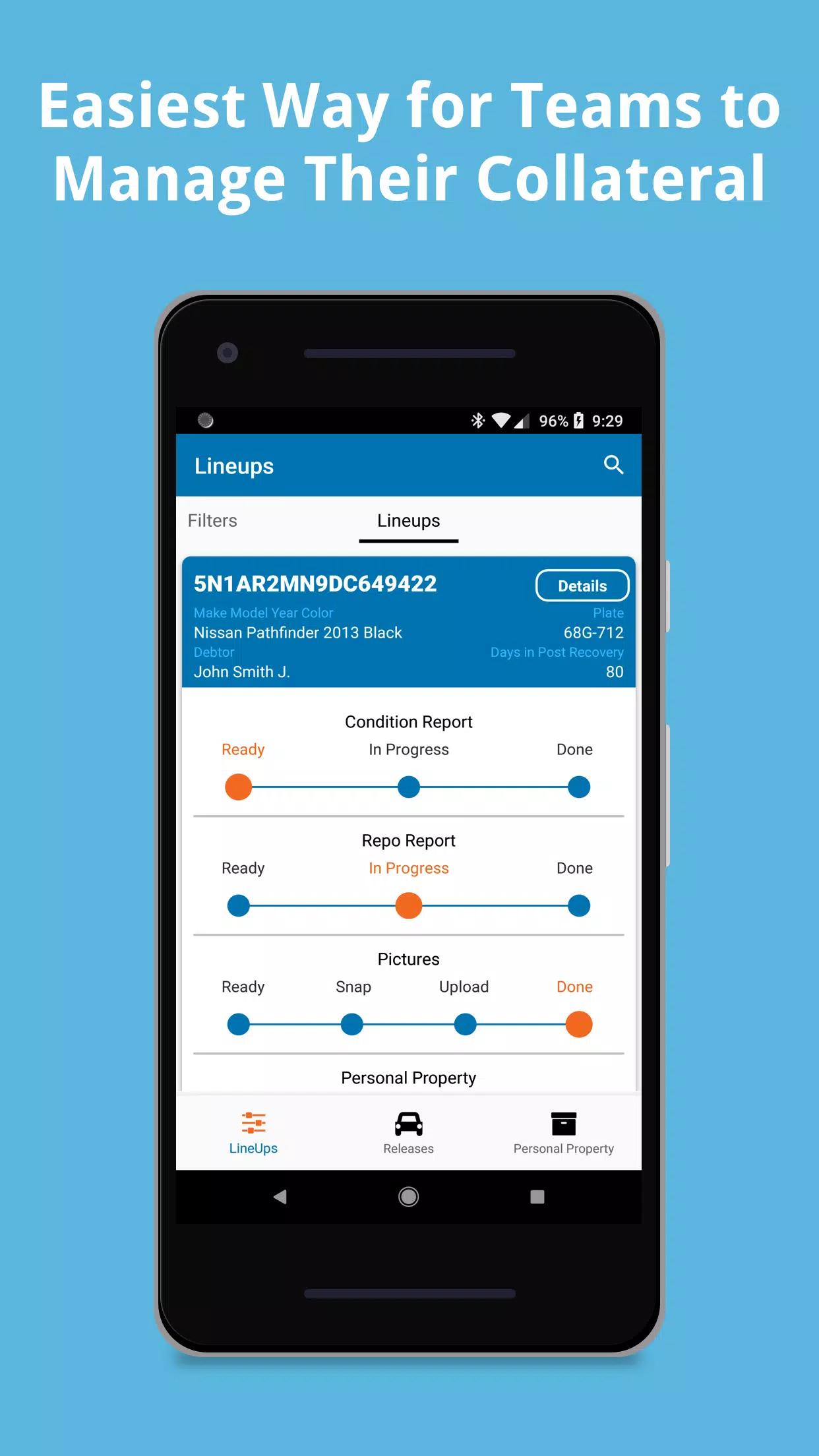Screenshot di Cleardata