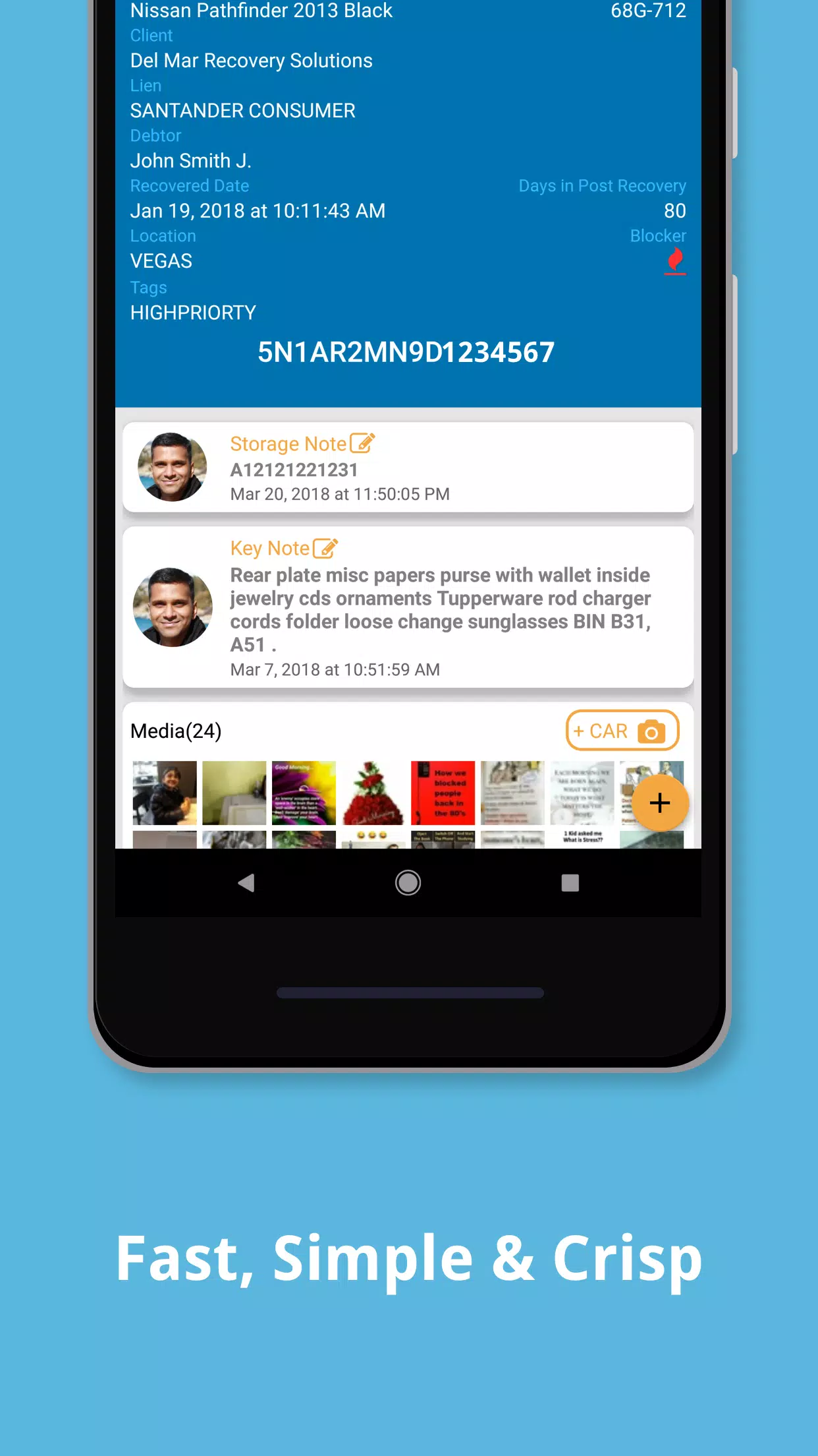 Screenshot di Cleardata