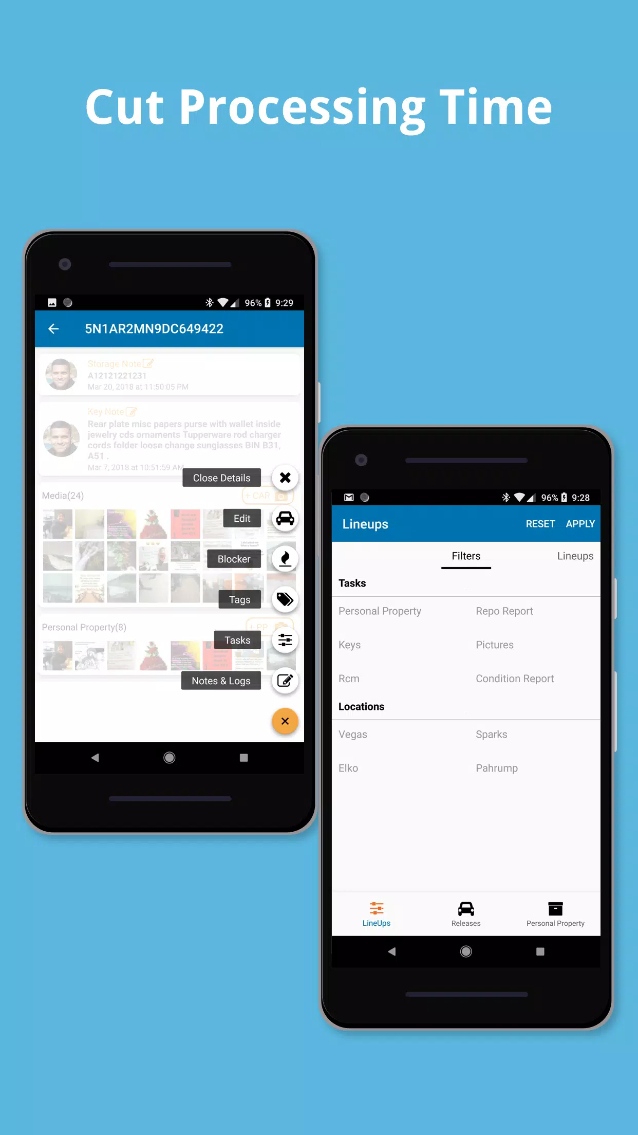 Screenshot di Cleardata