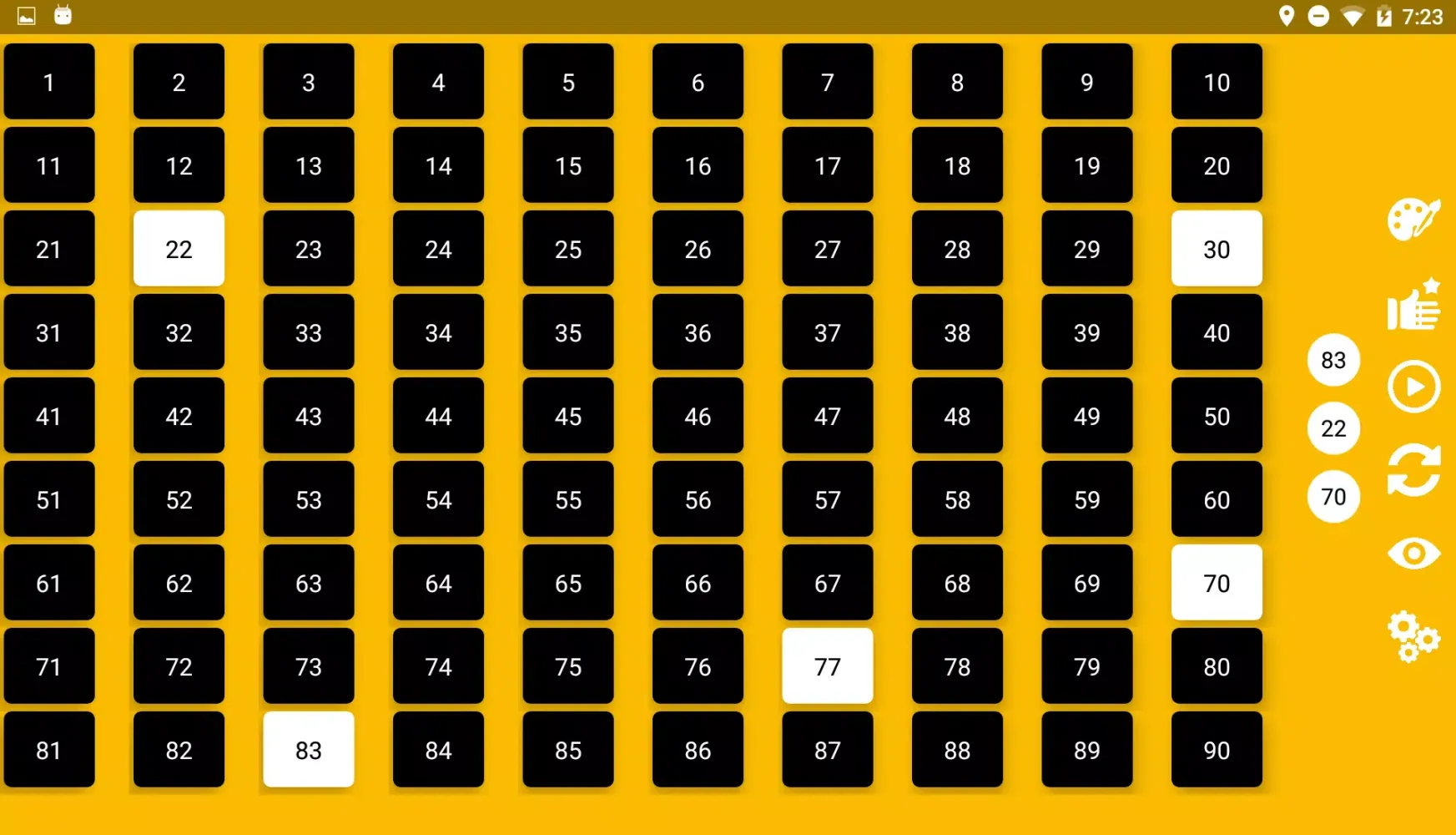 Smart Housie Number Picker Screenshots
