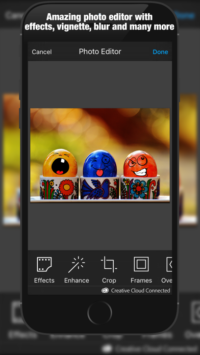 EasterPic Happy Easter Photo Editing - Add artwork, text and sticker over picture. Hand picked & hi-res design elements Screenshots