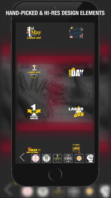 1st May Cam Labor & Workers Day Photo Editor – Add MayDay greetings text and sticker over picture Screenshots