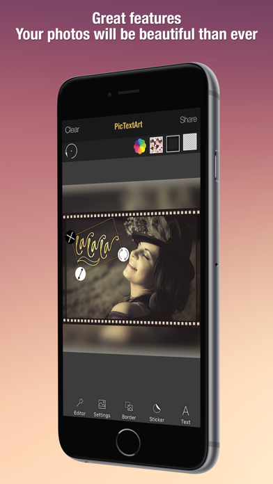 PicTextArt - Easy to add word, caption edit photos Screenshots